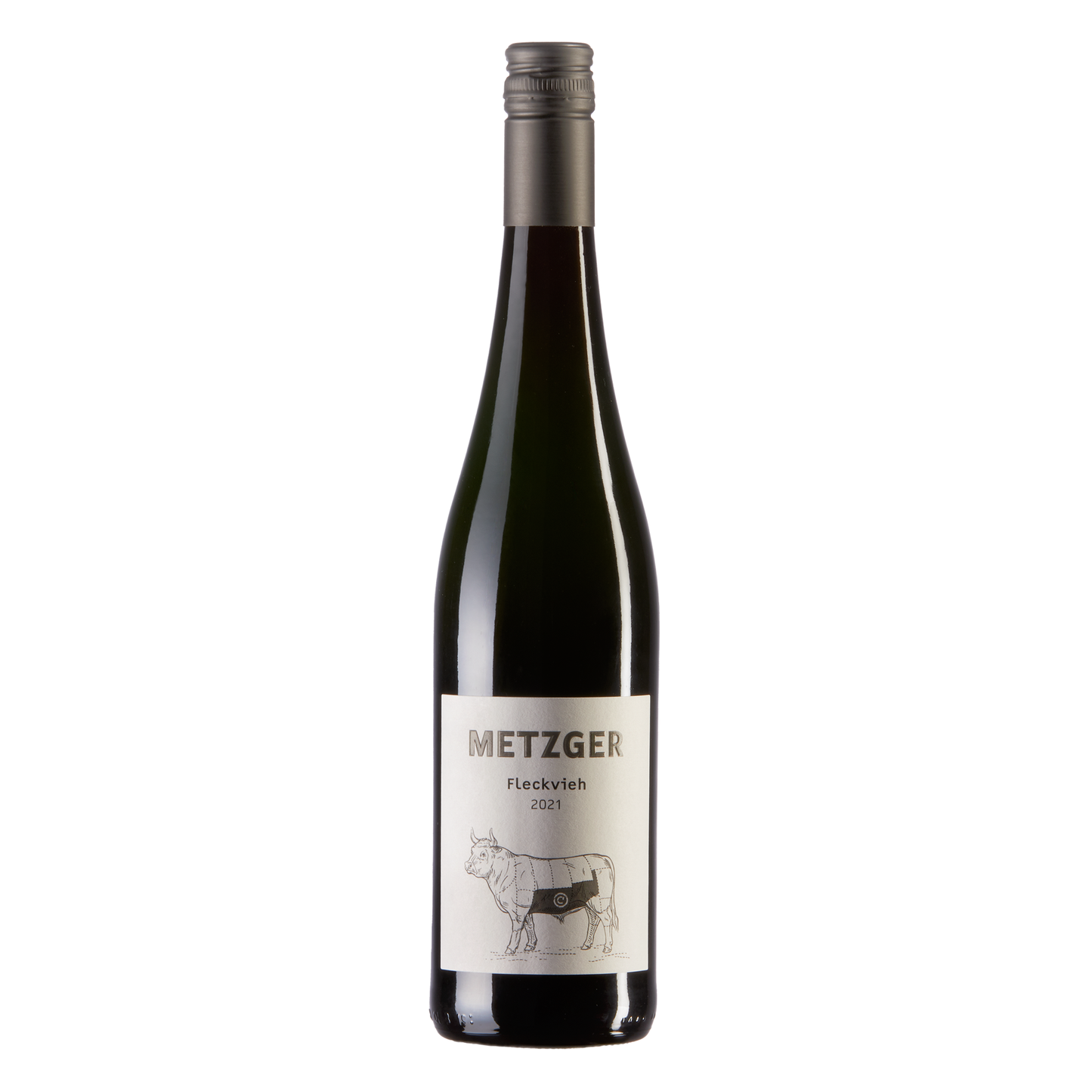 2022 Rotweincuvee halbtrocken/ mild "Fleckvieh"