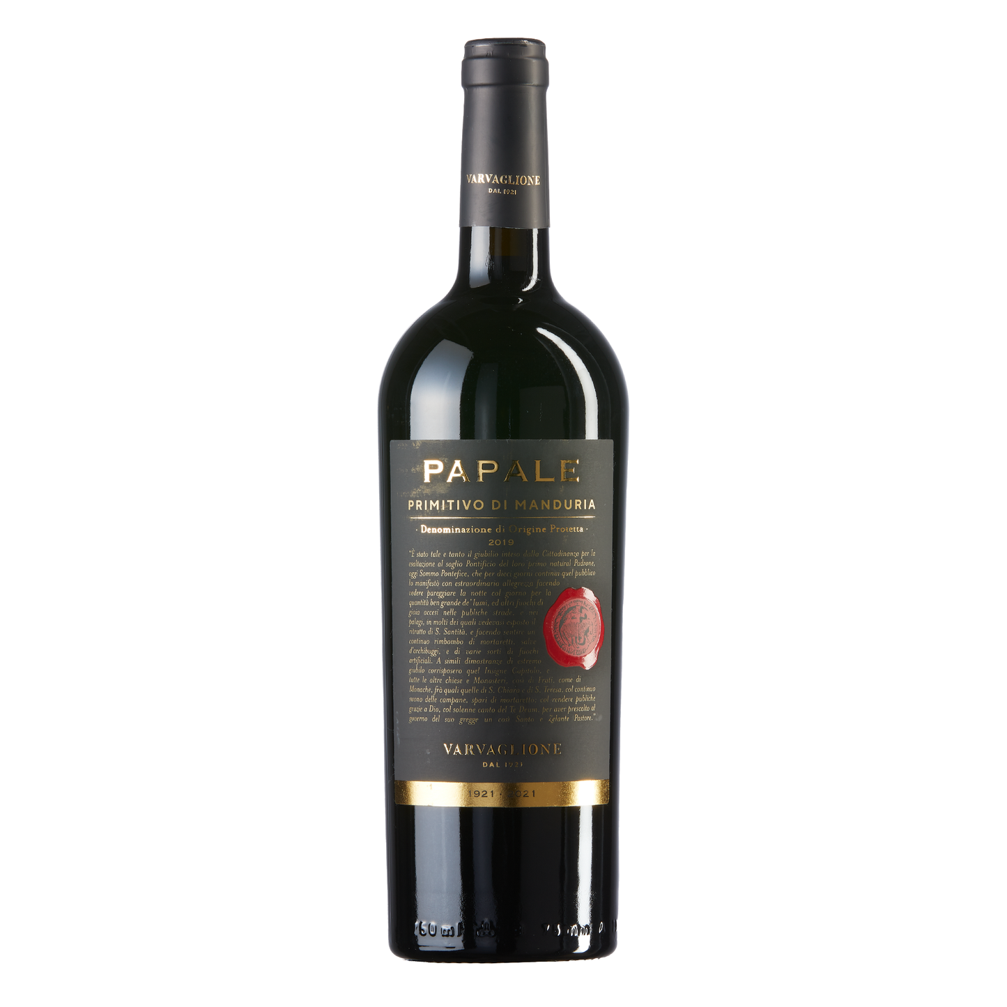 2019 Primitivo di Manduria trocken, Linea Oro "Papale"